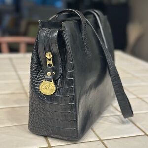 Brahmin black handbag